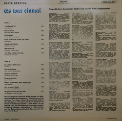 Various ‎– албум Es War Einmal - Img 2