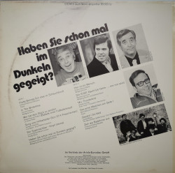 Various ‎– албум Haben Sie Schon Mal Im Dunkeln Gegeigt? - Img 2
