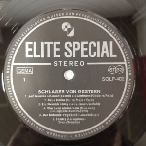 Various – албум Schlager Von Gestern - Img 2