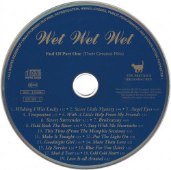 Wet Wet Wet ‎– албум End Of Part One - Their Greatest Hits (CD) - Img 3