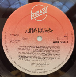 Albert Hammond – албум Greatest Hits - Img 3