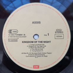 Axxis ‎– албум Kingdom Of The Night - Img 3