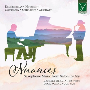 Daniele Berdini,Luca Romagnoli - NUANCES SAXOPHONE MUSIC FROM SALON TO CITY (1 x CD)