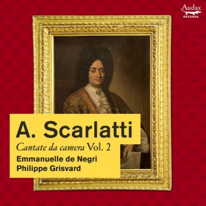 Emmanuelle de Negri,Philippe Grisvard - A. SCARLATTI: CANTATE DA CAMERA VOL. 2 (1 x CD)