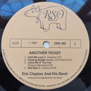 Eric Clapton – албум Another Ticket - Img 2