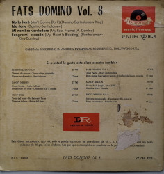 Fats Domino – сингъл Madison - Vol. 8 - Img 2