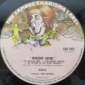 Genesis – албум Nursery Cryme - Img 3