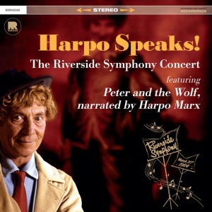 Harpo Marx - HARPO SPEAKS! - THE RIVERSIDE SYMPHONY CONCERT FEATURING PETER AND THE WOLF (1 x LP)