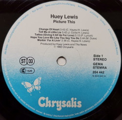 Huey Lewis And The News – албум Picture This - Img 3
