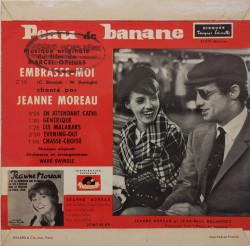 Jeanne Moreau, Ward Swingle – сингъл Bande Originale Du Film Peau De Banane - Img 2