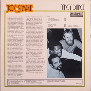 Joe Sample – албум Fancy Dance - Img 2