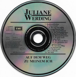 Juliane Werding – албум Auf Dem Weg Zu Meinem Ich (CD) - Img 3