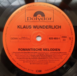 Klaus Wunderlich ‎– албум Romantische Melodien - Img 3