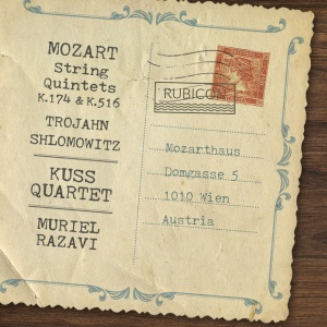 Kuss Quartett,Muriel Razavi - MOZART STRING QUINTETS NOS. 1 & 4 (1 x CD)
