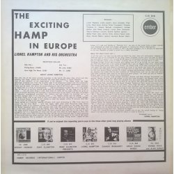 Lionel Hampton And His Orchestra ‎– албум The Exciting Hamp In Europe In Person - Img 3