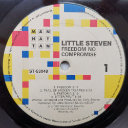 Little Steven ‎– албум Freedom No Compromise - Img 3