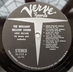 Louis Bellson – албум The Brilliant Bellson Sound - Img 3
