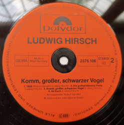 Ludwig Hirsch – албум Komm Großer Schwarzer Vogel - Img 3
