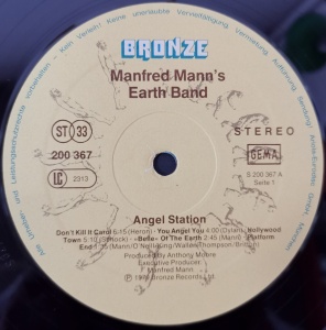 Manfred Mann's Earth Band – албум Angel Station - Img 2
