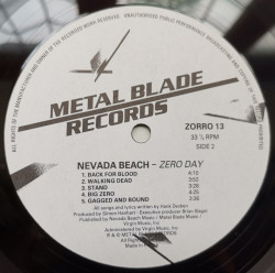 Nevada Beach – албум Zero Day - Img 3