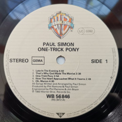 Paul Simon ‎– албум One-Trick Pony - Img 3