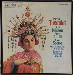 Puccini, Birgit Nilsson, Franco Corelli, Renata Scotto, Chor und Orchester Der Oper Rom, Francesco Molinari-Pradelli – Turandot (Box Set, 3xLP)