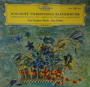 Schubert – Paul Badura-Skoda · Jörg Demus – албум Vierhändige Klaviermusik