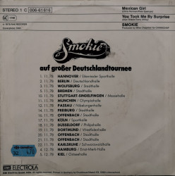 Smokie – сингъл Mexican Girl - Img 2