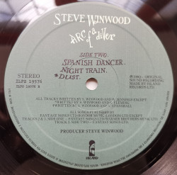 Steve Winwood – албум Arc Of A Diver - Img 3