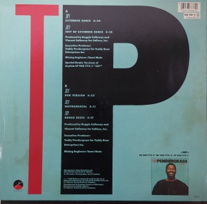 Teddy Pendergrass – албум Joy - Img 3