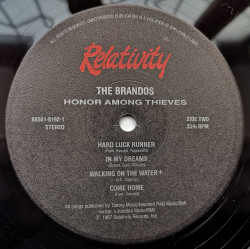The Brandos ‎– албум Honor Among Thieves - Img 3