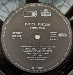 The Del Fuegos – албум Boston, Mass. - Img 3