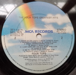 The Four Tops – албум Greatest Hits 1972 - 1976 - Img 3
