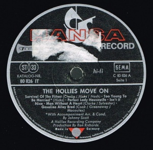 The Hollies – албум Move On - Img 2