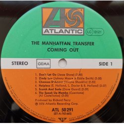 The Manhattan Transfer ‎– албум Coming Out - Img 2