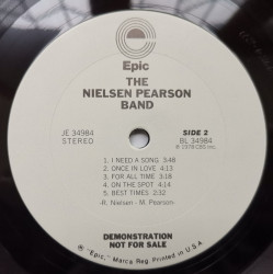 The Nielsen Pearson Band ‎– албум The Nielsen Pearson Band - Img 3