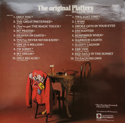 The Original Platters – албум 20 Classic Hits - Img 2