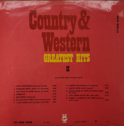 Unknown Artist ‎– албум Country & Western Greatest Hits II - Img 2