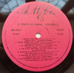 Various – албум A Tempo Di Swing Vol. 2 - Img 3
