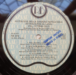 Various – албум Antologia Della Canzone Napoletana Attraverso Gli Anni Vol.11 (1949 - 1952) - Img 3