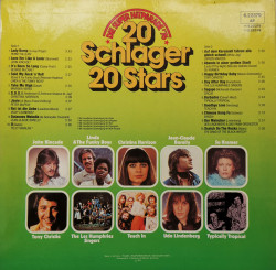 Various – албум Die Super Hitparade '76 20 Schlager 20 Stars - Img 2