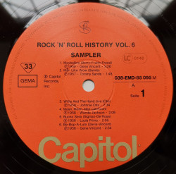 Various – албум Rock 'N' Roll History Vol. 6 - Img 3