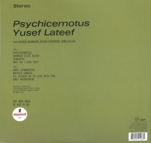 Yusef Lateef – албум Psychicemotus - Img 2