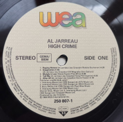 Al Jarreau – албум High Crime - Img 3