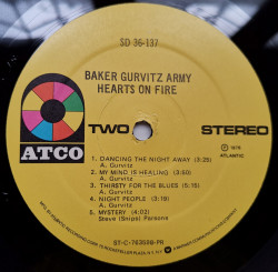 Baker Gurvitz Army – албум Hearts On Fire - Img 3