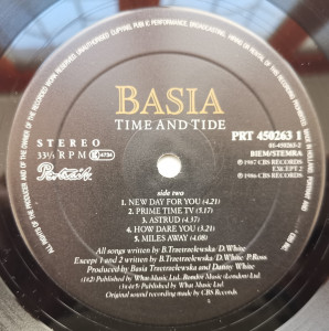 Basia – албум Time And Tide - Img 3