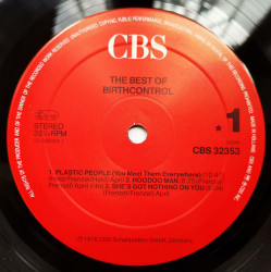 Birth Control ‎– албум The Best Of Birth Control - Img 3