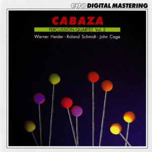Cabaza Percussion Quartet - CABAZA PERCUSSION QUARTET VOL.2 (1 x CD)