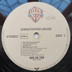 Christopher Cross – албум Christopher Cross - Img 3