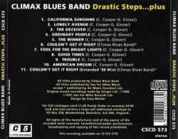 Climax Blues Band ‎– албум Drastic Steps...Plus (CD) - Img 2